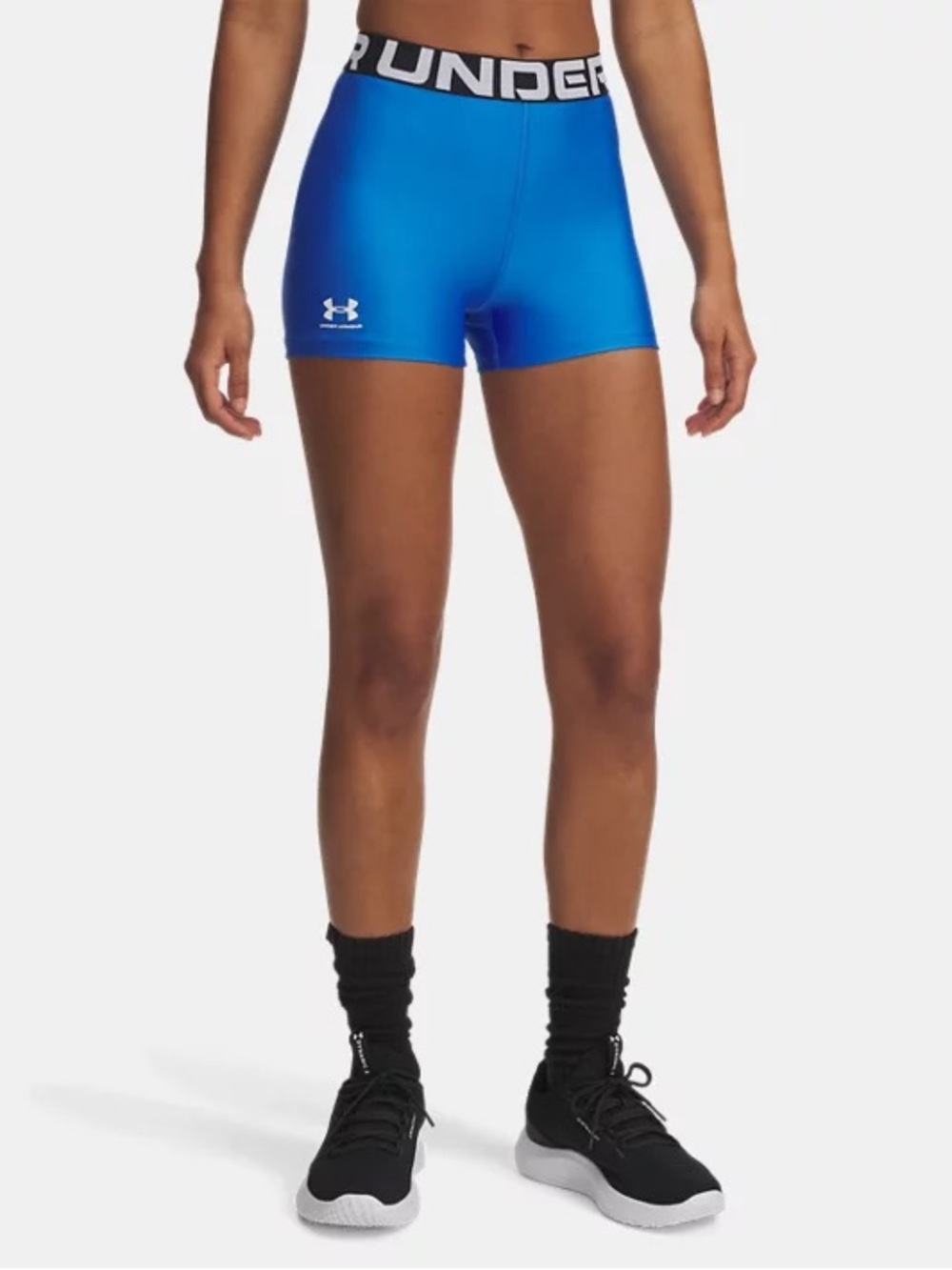 Under Armour “Shorty” 3” Compression Shorts - Royal Blue